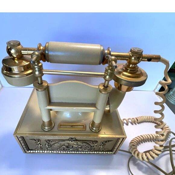 Vintage 1970's French Style rotary dial phone Deco-Tel - Picture 6 of 10